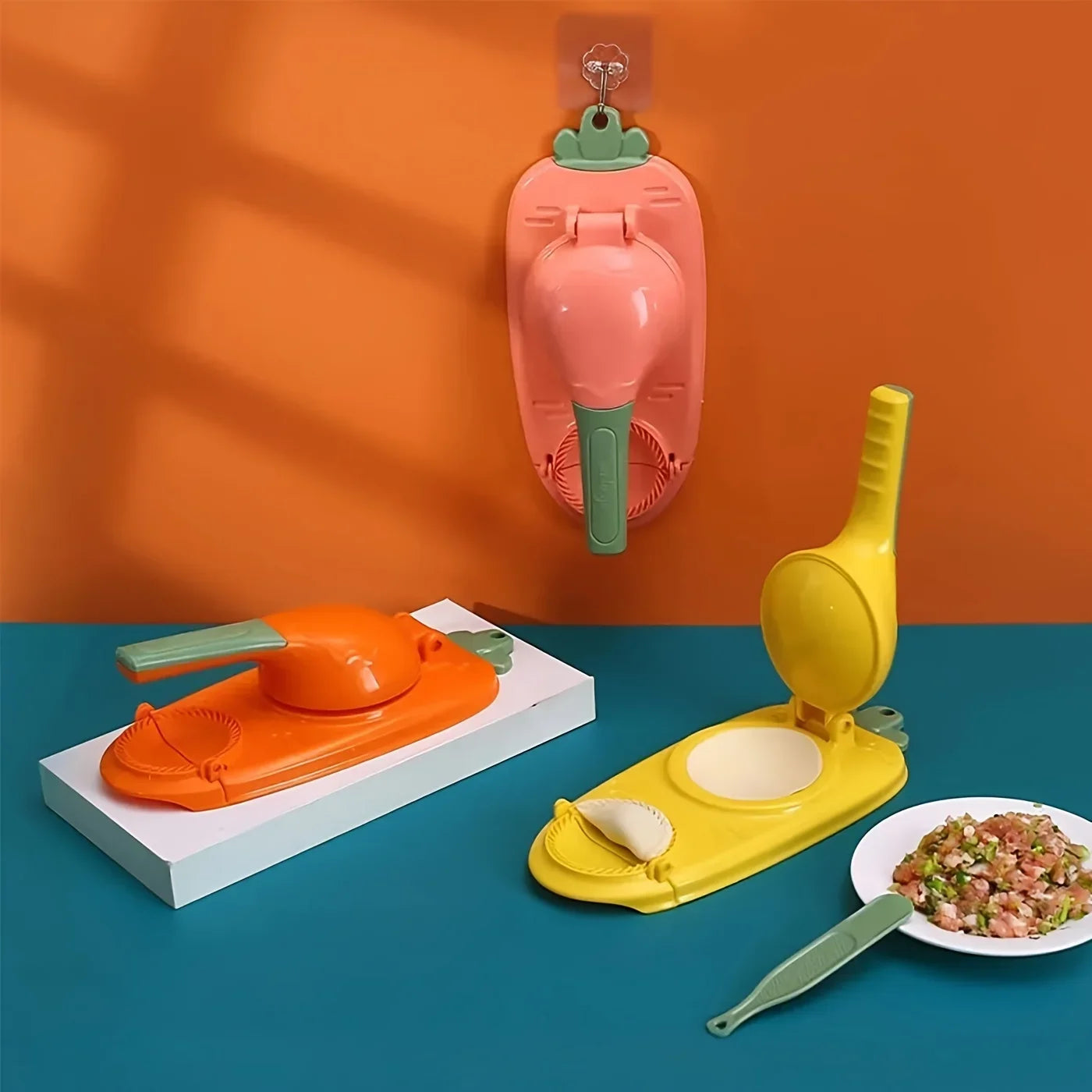 DIY Dumpling Moulds & Dough Press