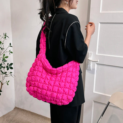 Women's Quilted Cloud Shoulder Bag