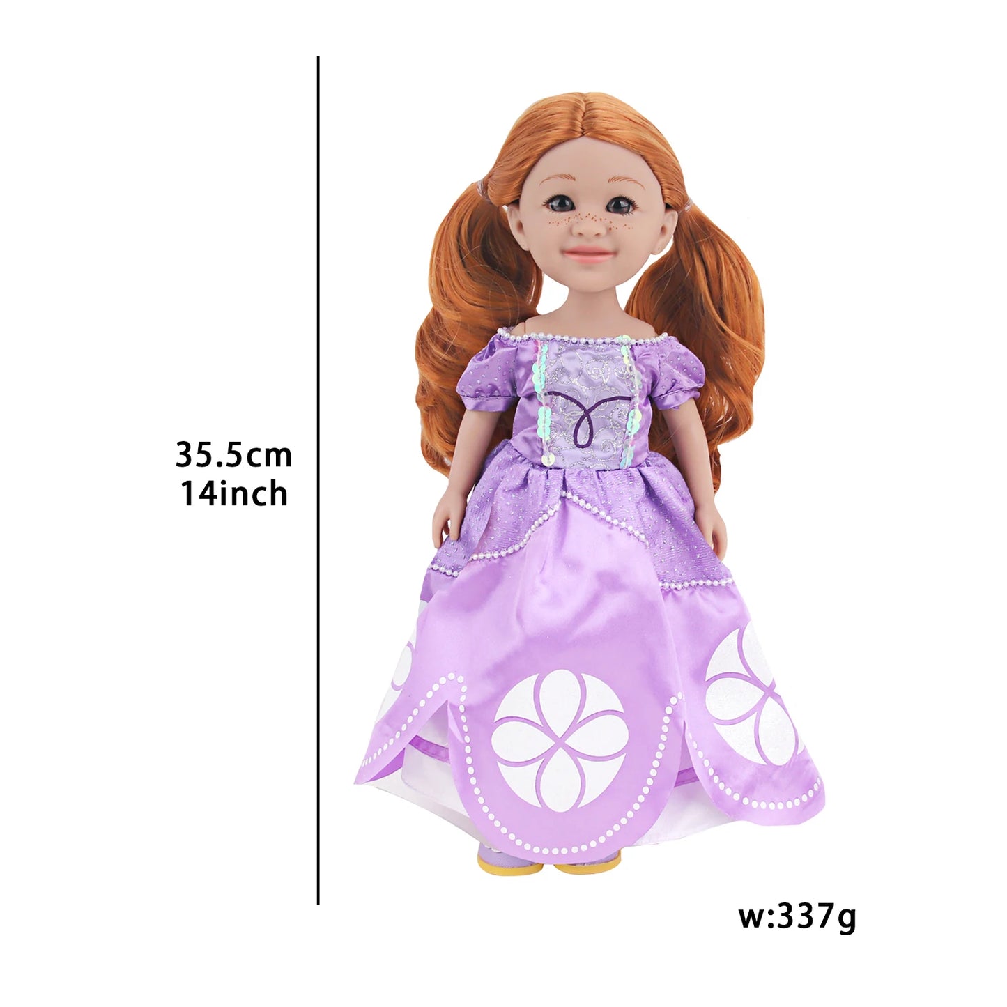 14" American Girl Puppe - Weiße Haut