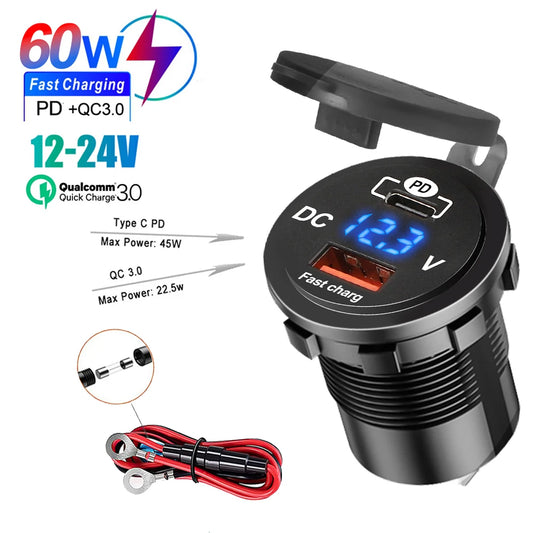 car charger, car charger socket, pd charger, car charger outlet, pd car charger, 60w charger, car charger cable, car adapter, fast charger, car power adapter