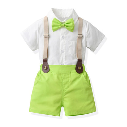 Erdbeer-Sommer-Outfit-Set für Mädchen | 2-8 Jahre