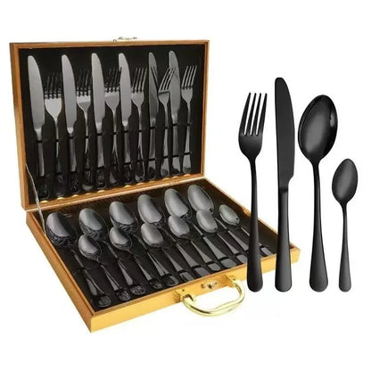 Stainless Steel Western Tableware Set