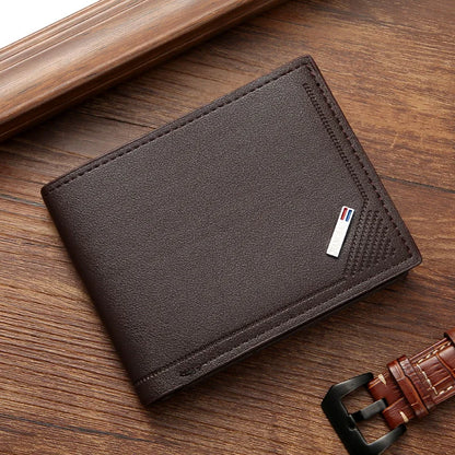 Vintage PU Leather Minimalist Wallet