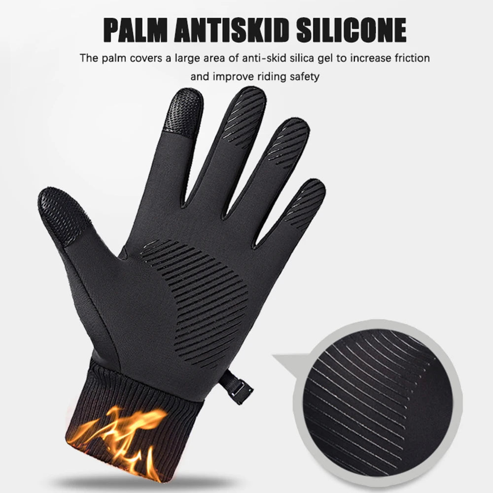 Winter Waterproof Men’s Gloves – Windproof