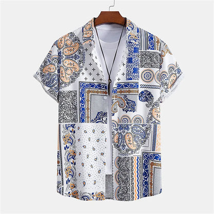 shirts men, floral print shirt, floral shirts, floral mens shirts, printed shirts for men, pattern shirts, printed shirts, men's retro shirts, summer shirts for men