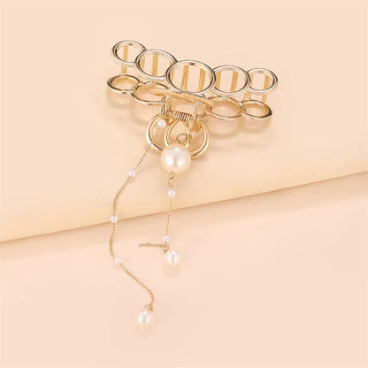 Summer Pearl Rabbit Hair Clip