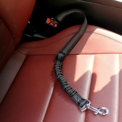 Reflective Dog Seat Belt & Leash Combo