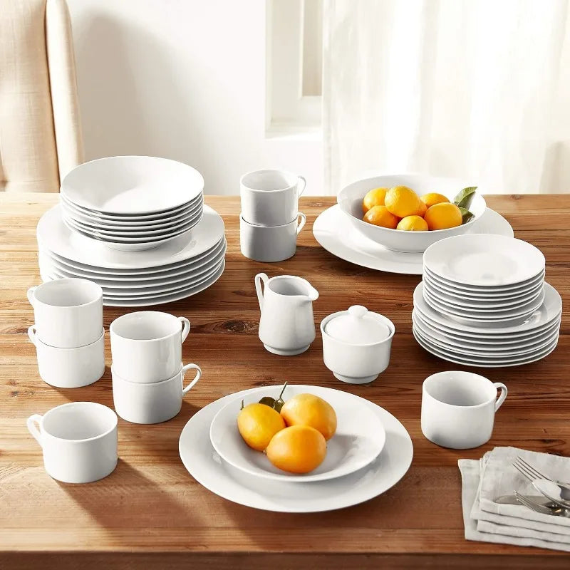 Nova Square 45-Piece Dinnerware Ensemble