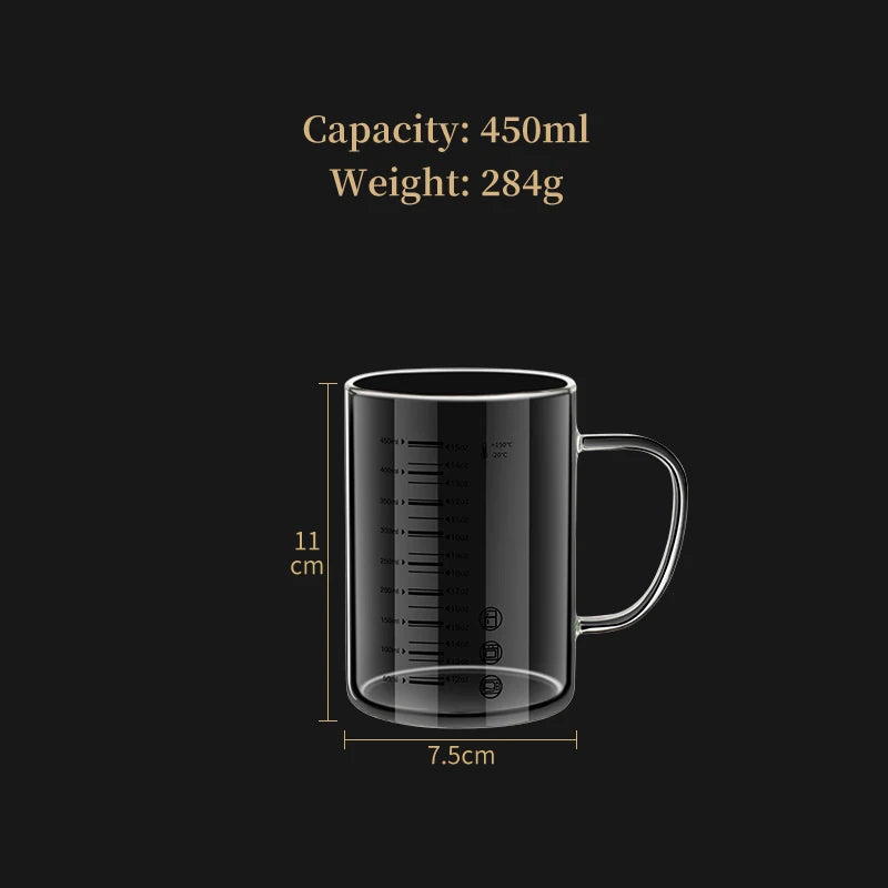 Gobelets doseurs borosilicatés multifonctions de qualité alimentaire