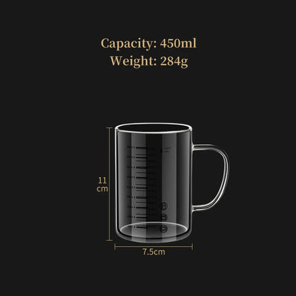 Gobelets doseurs borosilicatés multifonctions de qualité alimentaire