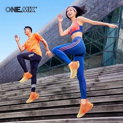 Women Running Lace Up Non-slip Outdoor Sports Sneakers