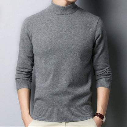 Men's Knitted Turtleneck Sweater