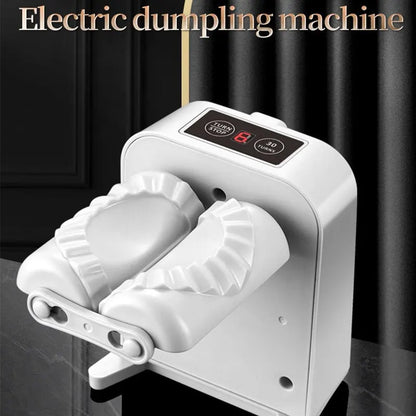 Electric Dumpling Maker with Spoon and Brush