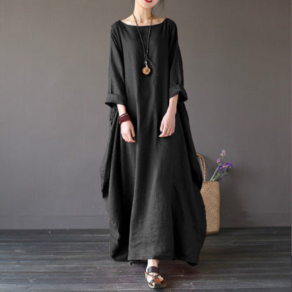 Baggy-Maxikleid für Damen