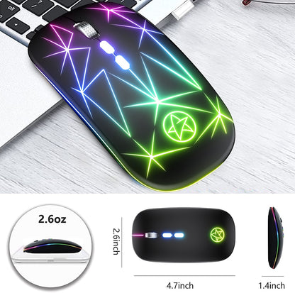 RGB Silent Wireless Mouse