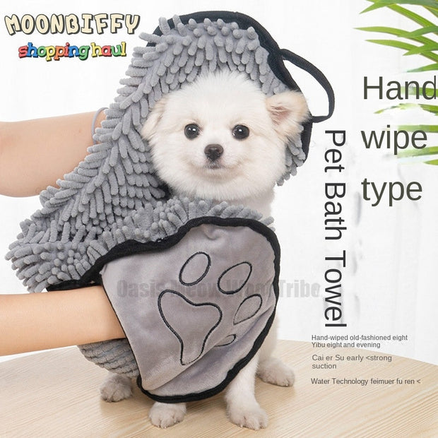 Quick-Dry Pet Towel Robe
