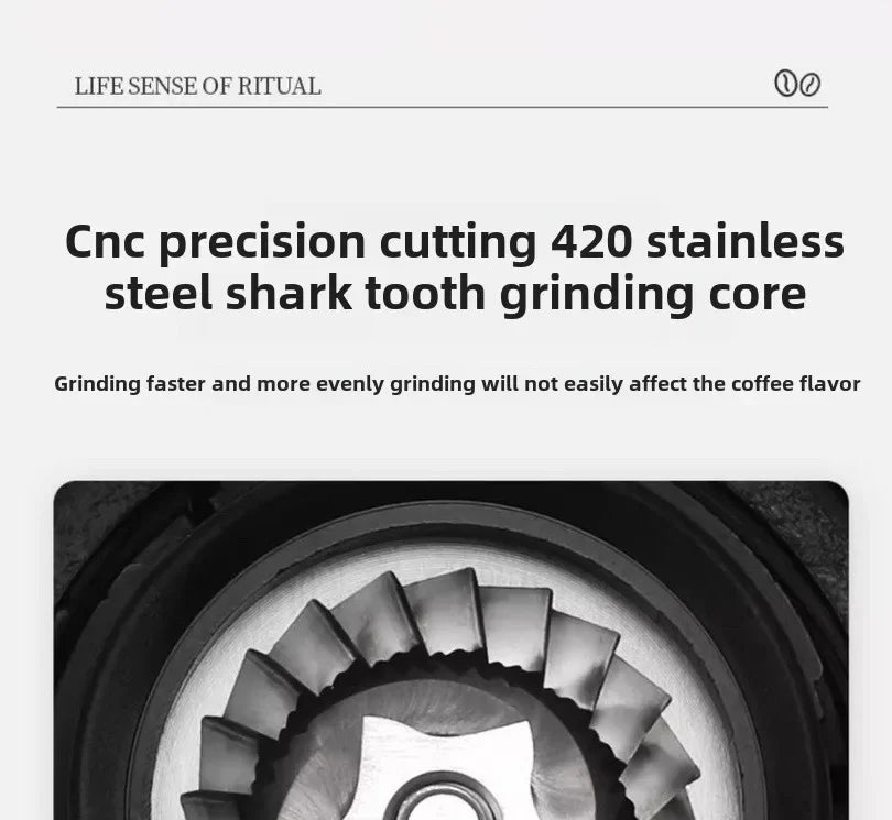 Elektrische Kaffeemühle mit Kegelmahlwerk