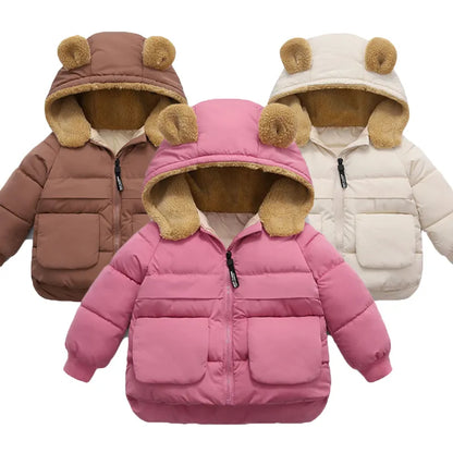 Autumn Winter Warm Outerwear Girl Boy