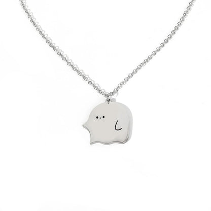 Ghost & Monster Couple Necklaces