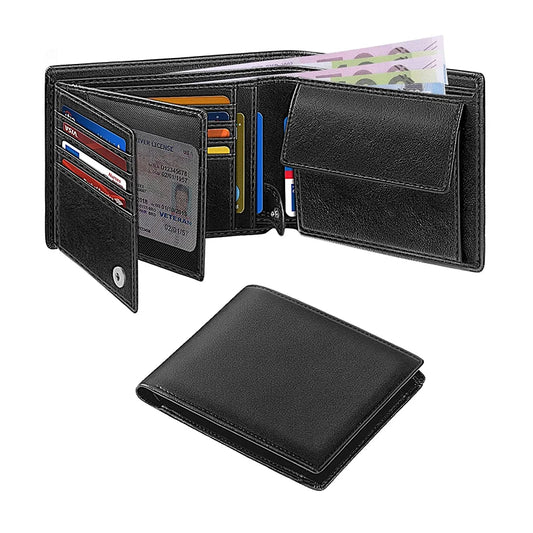 Slim RFID Wallet with 15 Card Holders