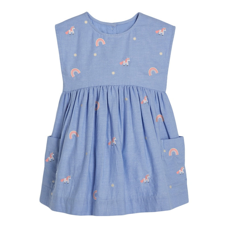 Robe d'été lapin mignon 2-7 ans