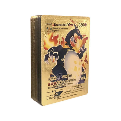 165 cartes Pokémon Gold Foil - VSTAR VMAX EX GX Charizard