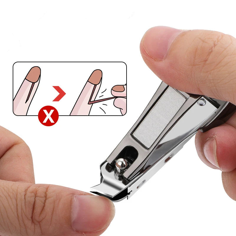 stainless steel nail clippers, men's nail clippers, best nail clippers for men, mens nail clipper set, seki edge nail clippers, long handled nail clippers