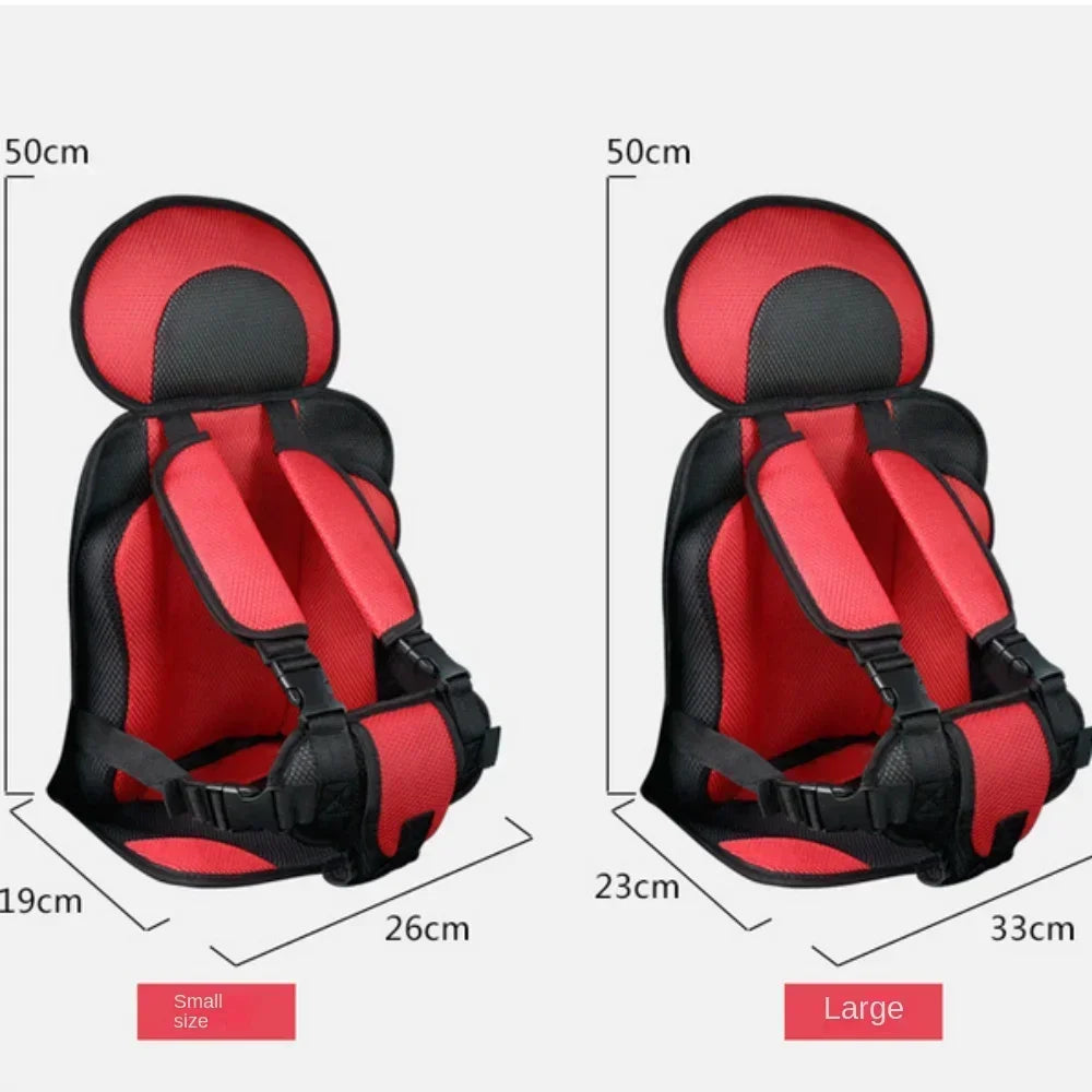 Atmungsaktives Kinderautositzkissen - Verstellbarer Sicherheitssitz