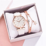 Luxury Women's Bracelet Watch Set