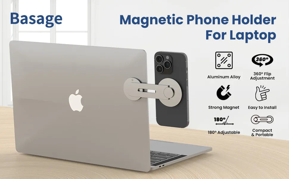 Support magnétique pour téléphone et appareil photo
