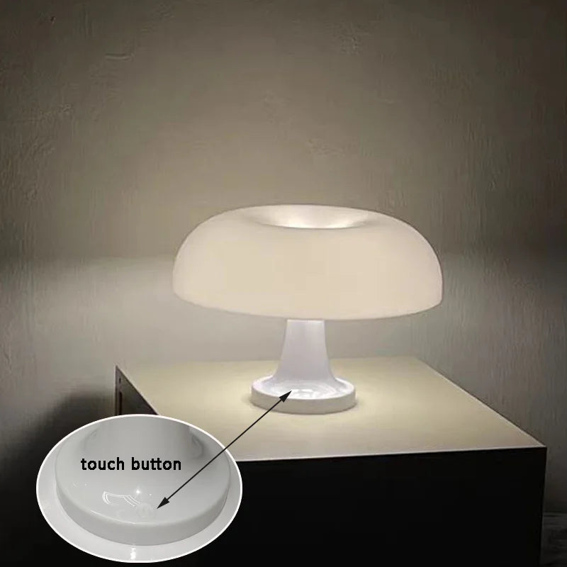 Lampe de table champignon pour la décoration d’hôtel et de salon