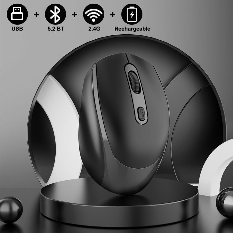 Souris de jeu sans fil RVB - Bluetooth 1600DPI