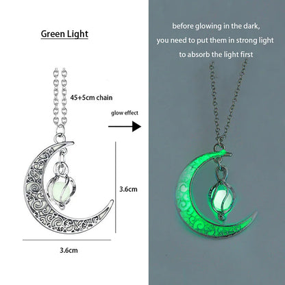 Collier Dragon Lumineux Lumineux - Fluorescence Nocturne 