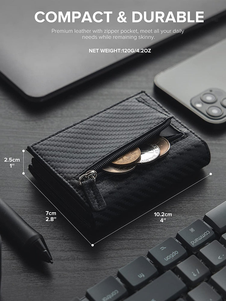 RFID Bifold Wallet for Men