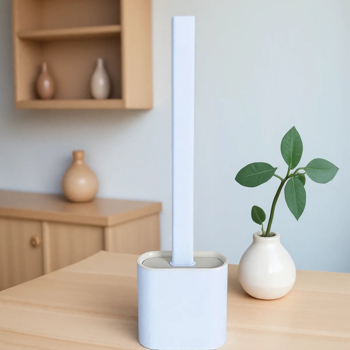 Wall-Hanging Toilet Cleaning Brush