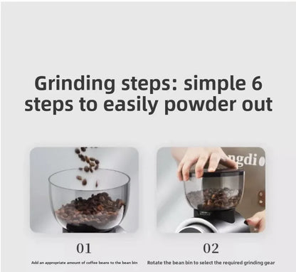 Elektrische Kaffeemühle mit Kegelmahlwerk