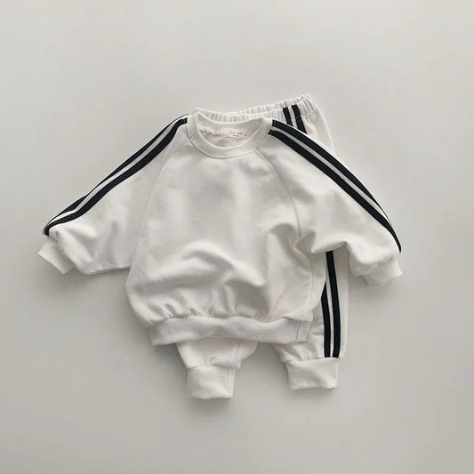 Casual Zipper Outfit Kid's Tracksuit