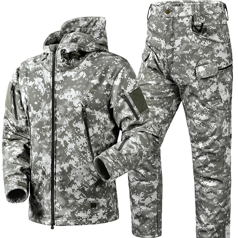 Warm Special Forces Camo Coat