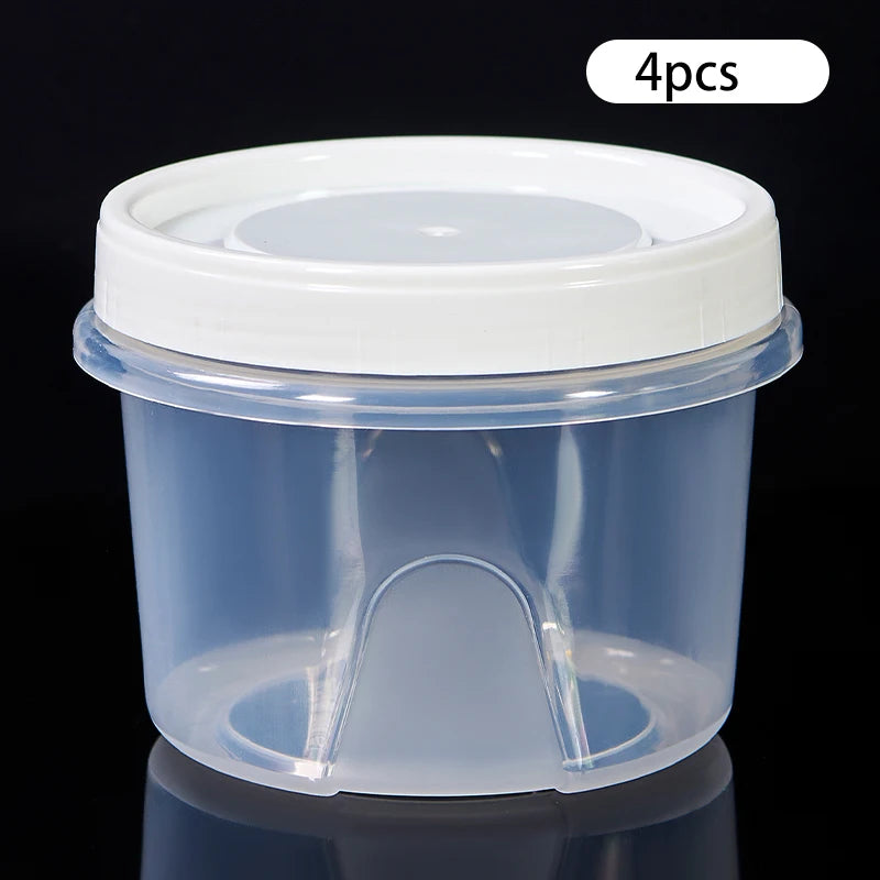 4-Piece 500ml Food Storage Containers