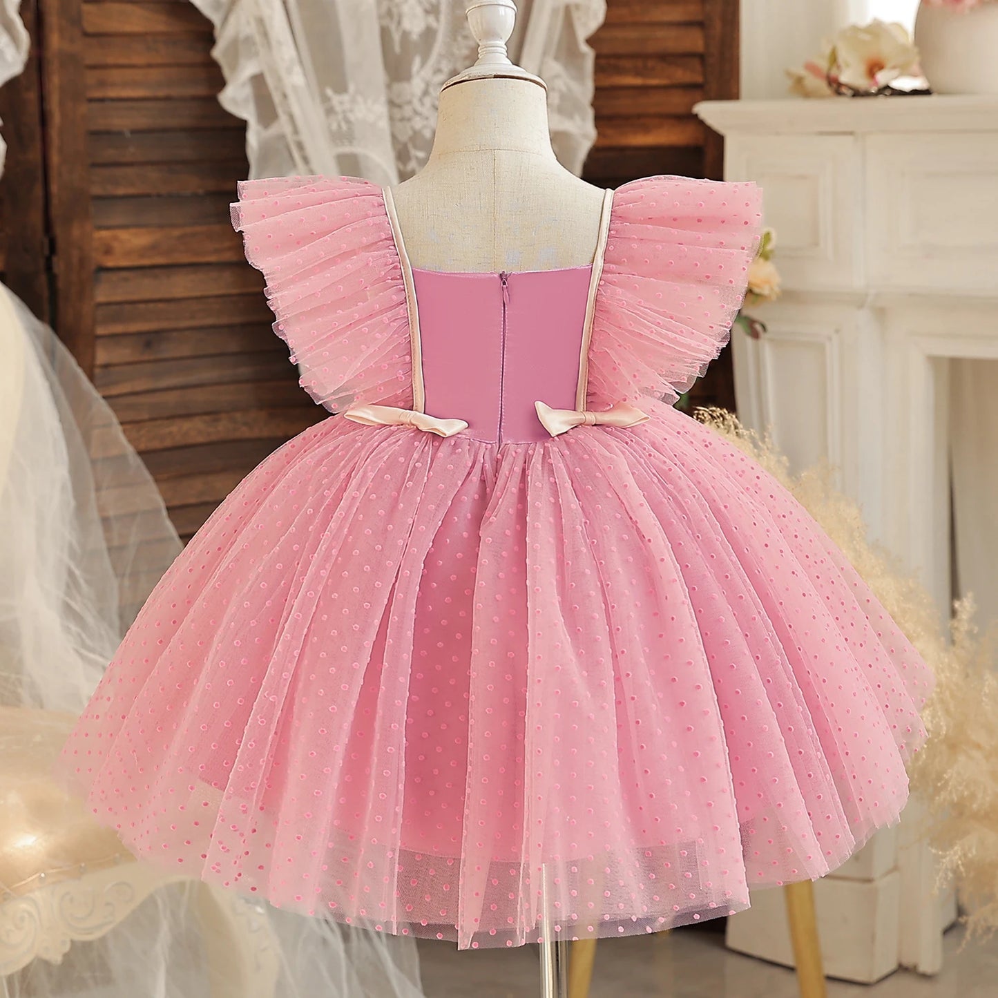 Prinzessin Blumen Tutu Kleid für Mädchen