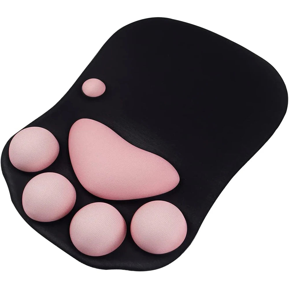 mouse pad, cute mouse pad, computer mouse pad, mouse pad with wrist rest, wrist support mouse pad, silicone mouse pad. mouse pad mat, cat mouse pad