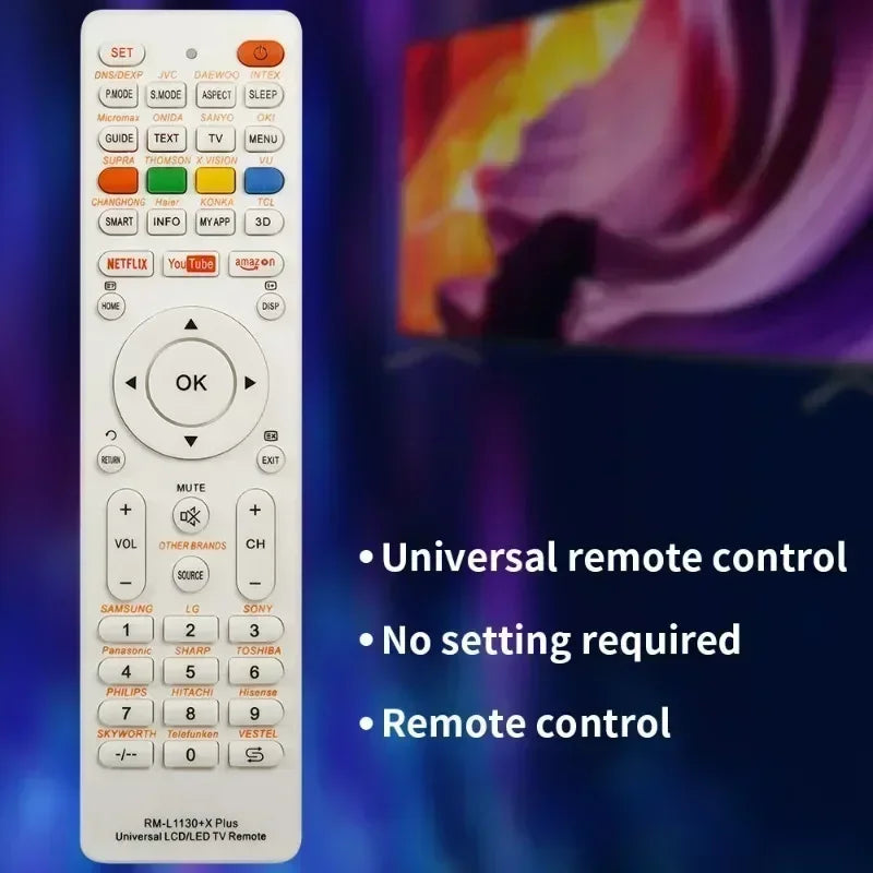 Universal RM L1130 X Remote Control for All TVs