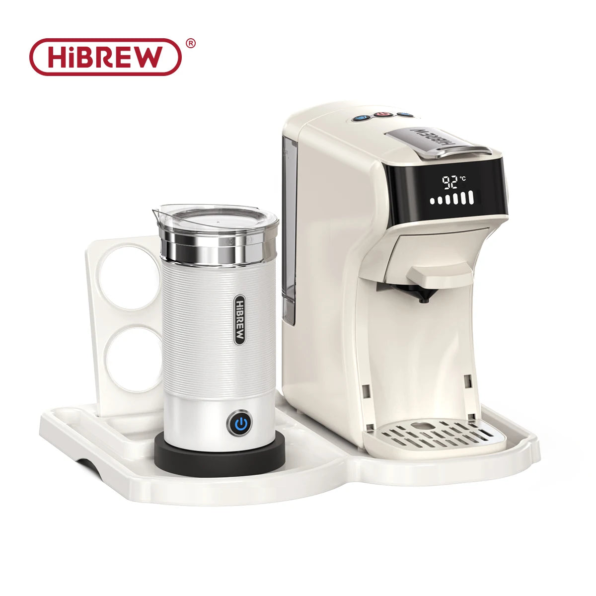 6-in-1 Kapsel-Kaffeemaschine Espresso Cappuccino Maker