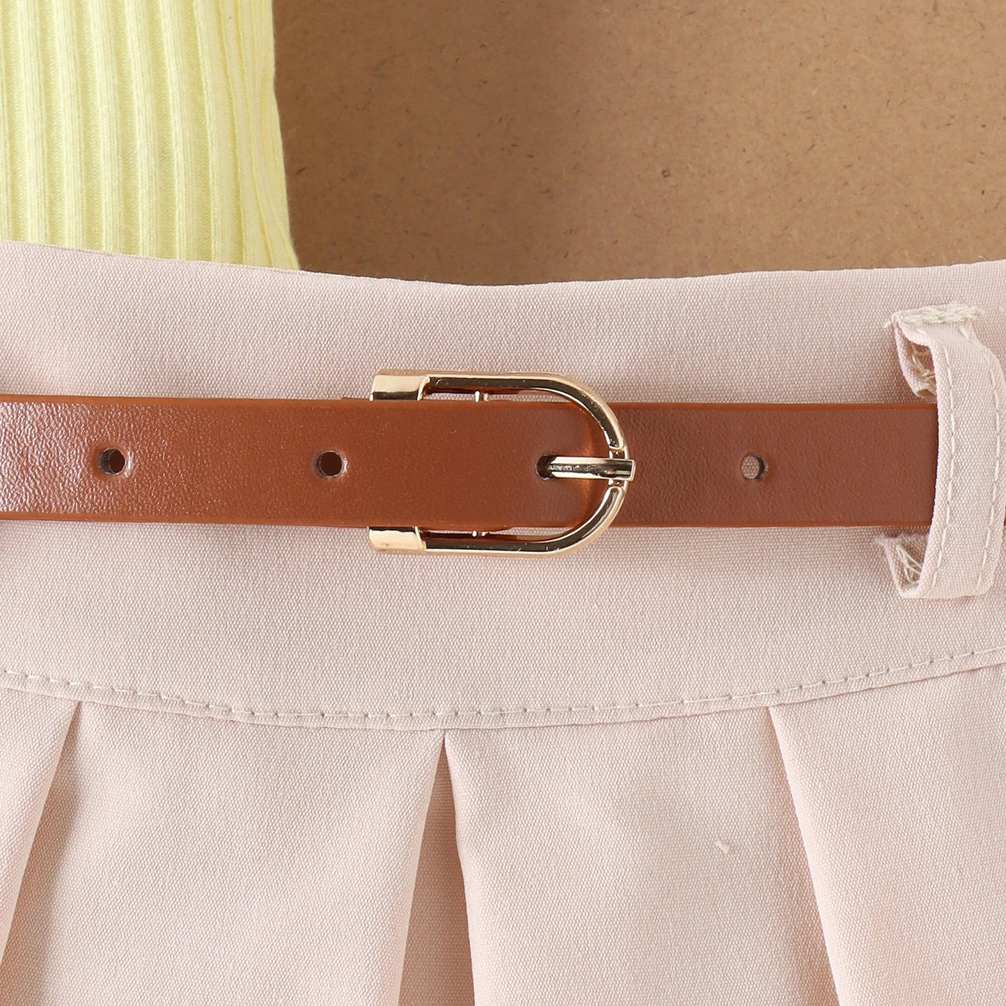 Ensemble robe sans manches à pois pour fille