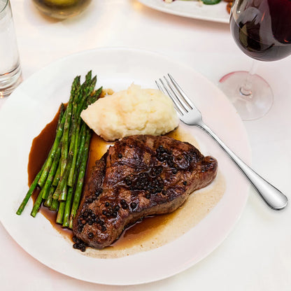 24-teiliges Geschirrset aus Edelstahl