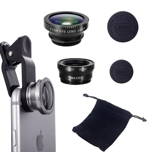 fish eye lens, phone lens, phone camera lens, phone clip, phone zoom lens, fisheye lens for phone, macro lens for phone