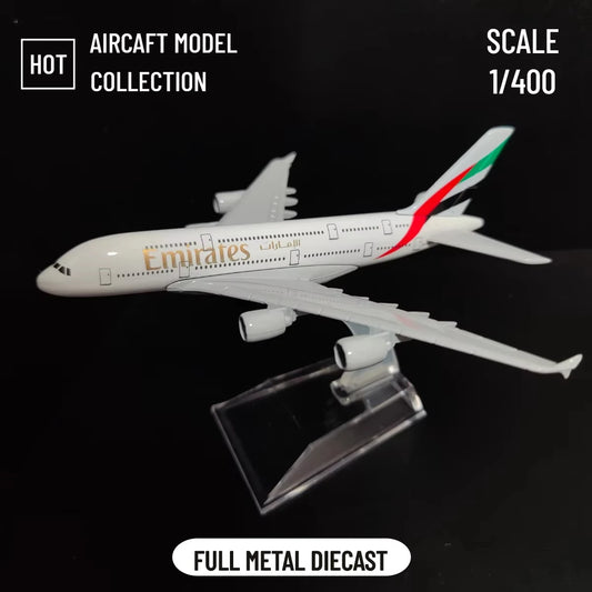 Modèle réduit d'avion moulé sous pression A380 B777, jouet de collection