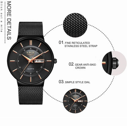 Ultra-Thin Waterproof Men's Luxury Watch