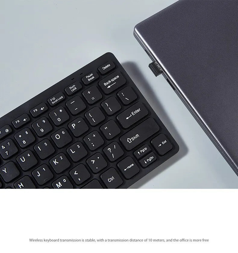 Ultra-Slim Bluetooth Keyboard & Mouse Combo