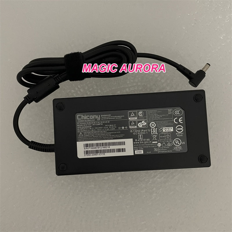 230W Chicony Charger for MSI Laptops